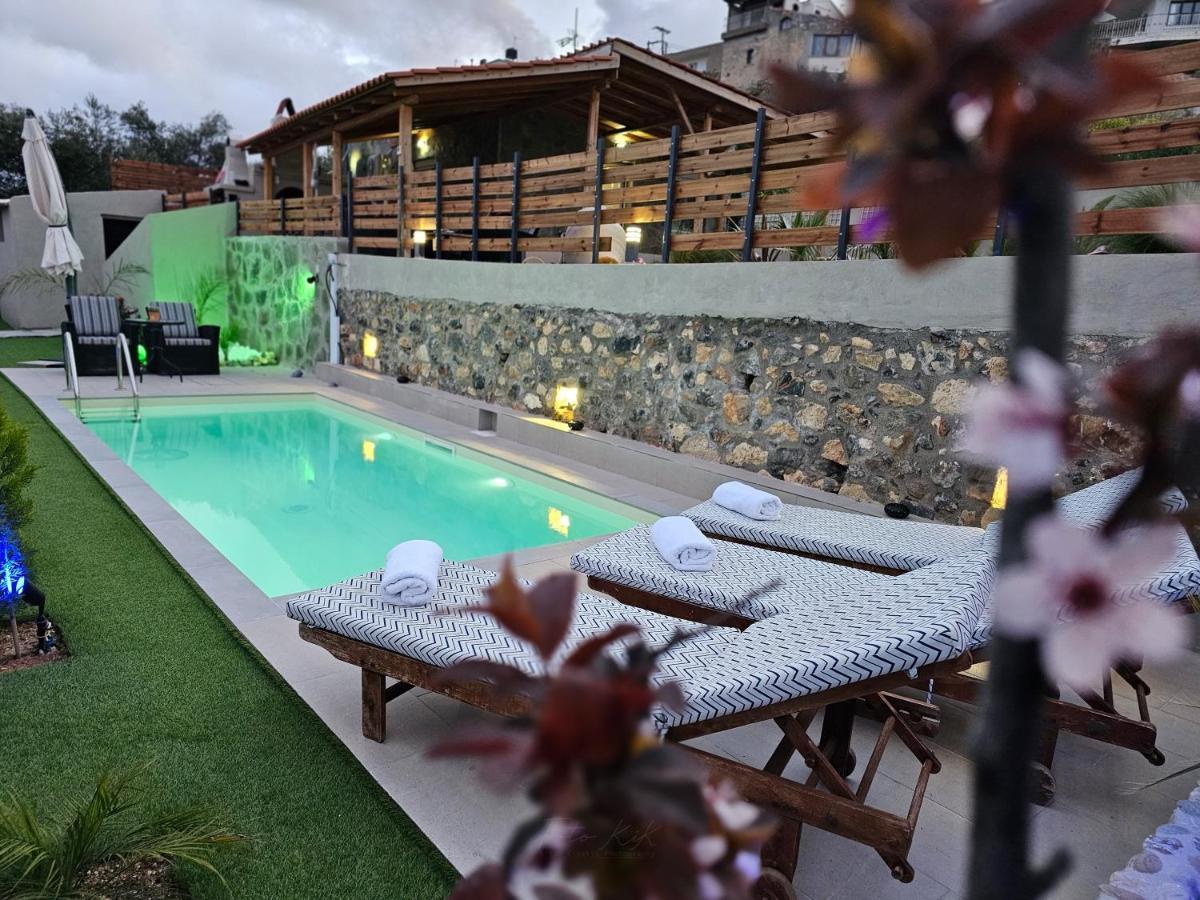 Elia Paradise Villa With Private Pool Ираклион Экстерьер фото