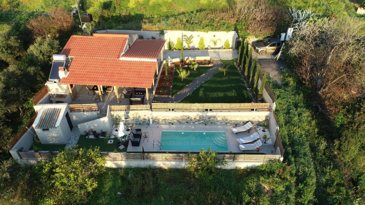 Elia Paradise Villa With Private Pool Ираклион Экстерьер фото